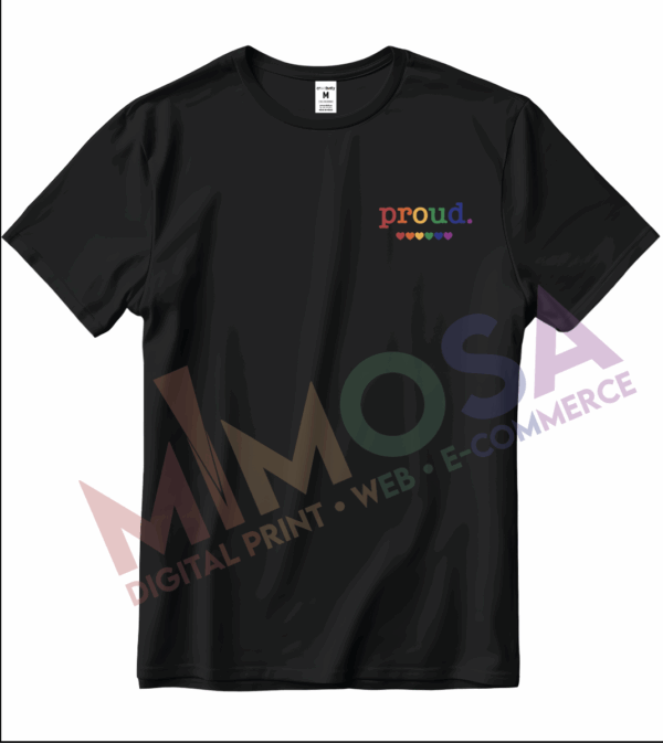 Playera PROUD corazones